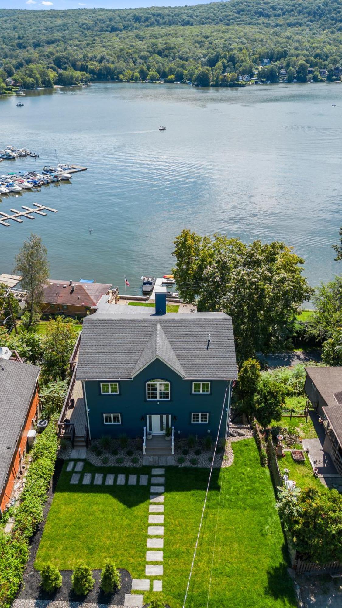 Lakeview House - Hot Tub - Firepit - Stunning Views - Spacious Deck - Cozy Living Room - Bar Greenwood Lake Ngoại thất bức ảnh